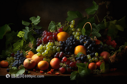 水果和蔬菜静物